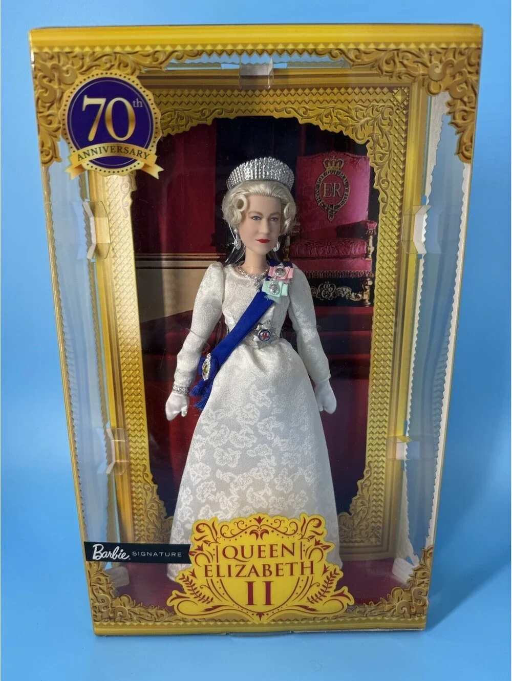 Barbie Signature Queen Elizabeth II Platinum Jubilee 70th Anniversary - New NRFB